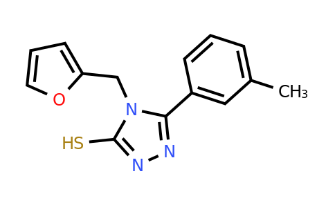 CAS 537017-51-9 | 4-[(furan-2-yl)methyl]-5-(3-methylphenyl)-4H-1,2,4-triazole-3-thiol