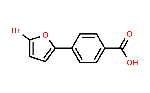 CAS 53782-66-4 | 4-(5-Bromofuran-2-yl)benzoic acid