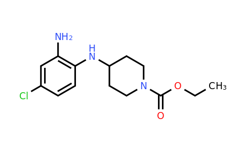 CAS 53786-45-1 | Ethyl 4-((2-amino-4-chlorophenyl)amino)piperidine-1-carboxylate