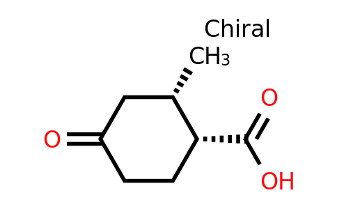 CAS 53791-83-6 | (1R,2S)-2-methyl-4-oxo-cyclohexanecarboxylic acid