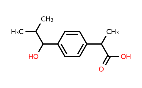 CAS 53949-53-4 | 2-[4-(1-hydroxy-2-methylpropyl)phenyl]propanoic acid