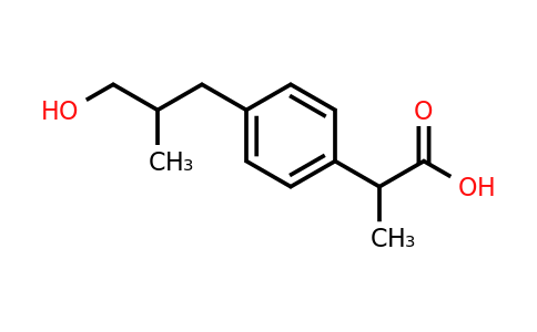 CAS 53949-54-5 | 2-[4-(3-hydroxy-2-methylpropyl)phenyl]propanoic acid