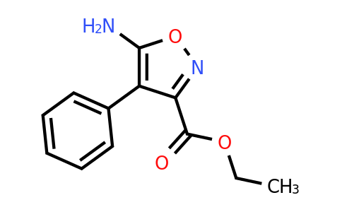 CAS 53983-15-6 | ethyl 5-amino-4-phenyl-1,2-oxazole-3-carboxylate