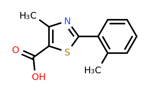 CAS 54001-15-9 | 4-methyl-2-(2-methylphenyl)-1,3-thiazole-5-carboxylic acid