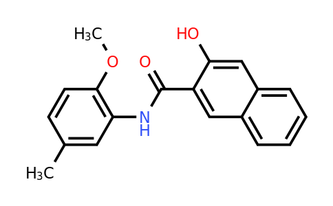 CAS 54079-43-5 | 3-hydroxy-N-(2-methoxy-5-methylphenyl)naphthalene-2-carboxamide