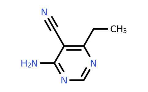 CAS 54122-59-7 | 4-Amino-6-ethylpyrimidine-5-carbonitrile