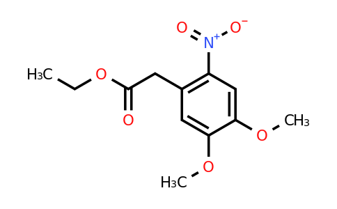 CAS 5415-53-2 | (4,5-Dimethoxy-2-nitro-phenyl)-acetic acid ethyl ester