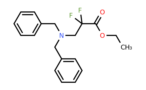 CAS 541547-36-8 | Ethyl 3-(dibenzylamino)-2,2-difluoropropanoate