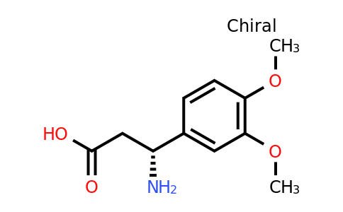CAS 54160-63-3 | (R)-3-Amino-3-(3,4-dimethoxy-phenyl)-propionic acid