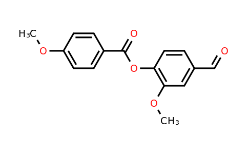 CAS 5420-38-2 | 4-formyl-2-methoxyphenyl 4-methoxybenzoate
