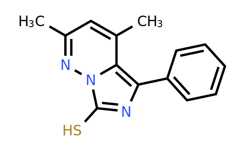 CAS 54221-54-4 | 2,4-dimethyl-5-phenylimidazo[1,5-b]pyridazine-7-thiol