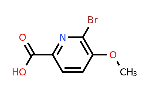 CAS 54232-43-8 | 6-Bromo-5-methoxy-2-pyridinecarboxylic acid