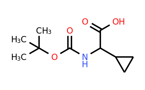 CAS 54256-41-6 | 2-(Tert-butoxycarbonylamino)-2-cyclopropylacetic acid