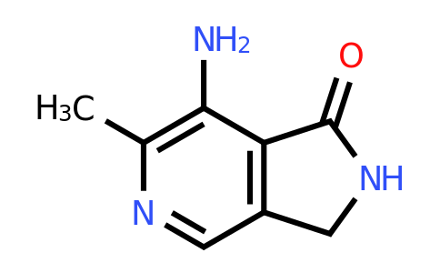 CAS 5428-93-3 | 7-amino-6-methyl-1H,2H,3H-pyrrolo[3,4-c]pyridin-1-one