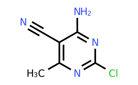 CAS 54356-34-2 | 4-Amino-2-chloro-6-methylpyrimidine-5-carbonitrile
