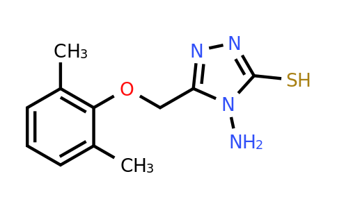 CAS 543694-80-0 | 4-amino-5-[(2,6-dimethylphenoxy)methyl]-4H-1,2,4-triazole-3-thiol