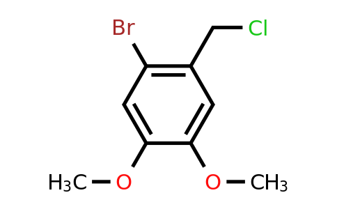 CAS 54370-01-3 | 1-bromo-2-(chloromethyl)-4,5-dimethoxybenzene