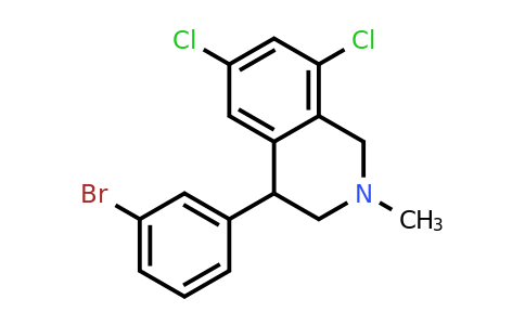 CAS 543737-10-6 | 4-(3-bromophenyl)-6,8-dichloro-2-methyl-1,2,3,4-tetrahydroisoquinoline