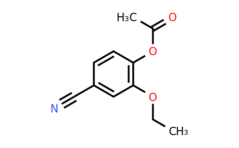CAS 5438-50-6 | 4-cyano-2-ethoxyphenyl acetate