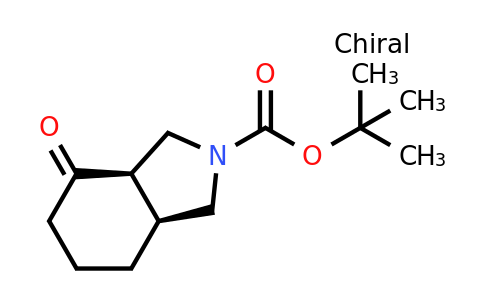 CAS 543910-82-3 | rac-tert-butyl (3aR,7aS)-4-oxo-octahydro-1H-isoindole-2-carboxylate