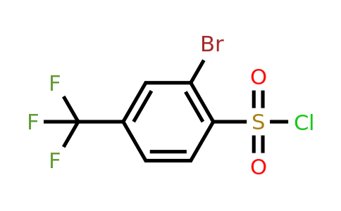 CAS 54403-98-4 | 2-bromo-4-(trifluoromethyl)benzene-1-sulfonyl chloride