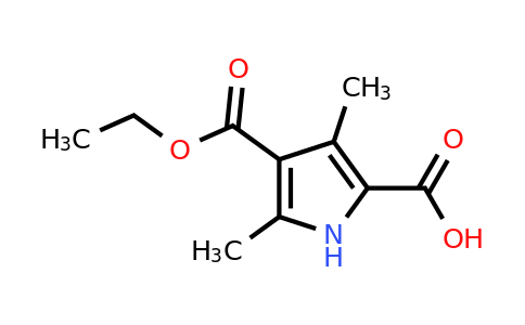 CAS 5442-91-1 | 4-(Ethoxycarbonyl)-3,5-dimethyl-1H-pyrrole-2-carboxylic acid