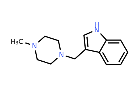 CAS 5444-91-7 | 3-((4-Methylpiperazin-1-yl)methyl)-1h-indole