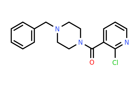 CAS 544428-67-3 | (4-benzylpiperazin-1-yl)(2-chloropyridin-3-yl)methanone