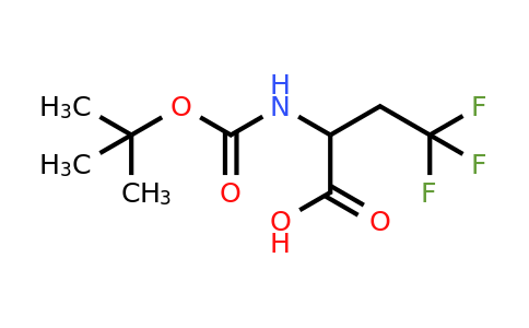 CAS 544479-61-0 | 2-{[(tert-butoxy)carbonyl]amino}-4,4,4-trifluorobutanoic acid