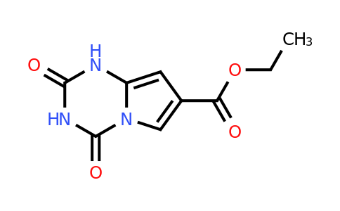 CAS 54449-89-7 | ethyl 2,4-dioxo-1H,2H,3H,4H-pyrrolo[1,2-a][1,3,5]triazine-7-carboxylate