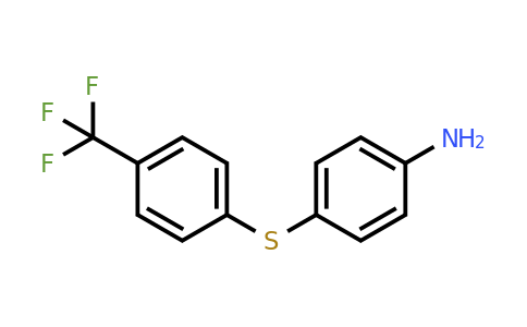 CAS 54458-05-8 | 4-{[4-(trifluoromethyl)phenyl]sulfanyl}aniline