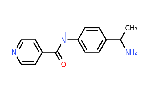CAS 544694-70-4 | N-[4-(1-Aminoethyl)phenyl]pyridine-4-carboxamide