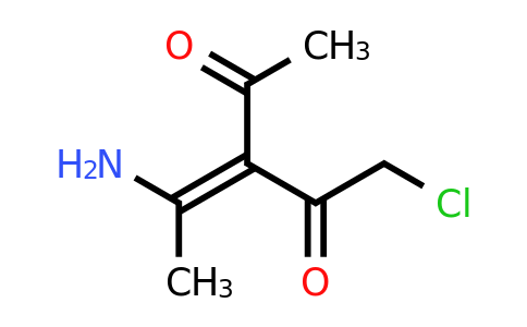 CAS 54484-57-0 | (3E)-3-(1-aminoethylidene)-1-chloropentane-2,4-dione