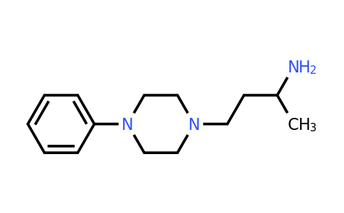 CAS 54493-21-9 | 4-(4-Phenylpiperazin-1-yl)butan-2-amine
