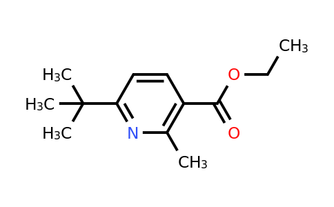 CAS 545394-60-3 | Ethyl 6-tert-butyl-2-methylnicotinate