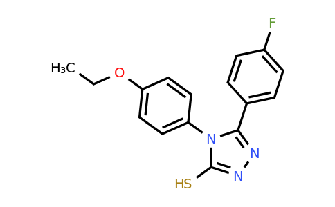 CAS 54543-43-0 | 4-(4-ethoxyphenyl)-5-(4-fluorophenyl)-4H-1,2,4-triazole-3-thiol