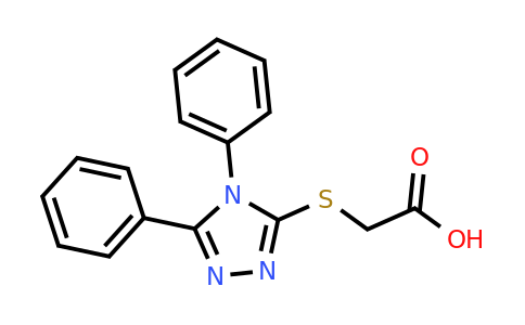 CAS 54559-45-4 | 2-[(4,5-diphenyl-4H-1,2,4-triazol-3-yl)sulfanyl]acetic acid