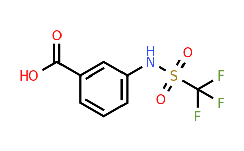 CAS 546115-64-4 | 3-(trifluoromethanesulfonamido)benzoic acid