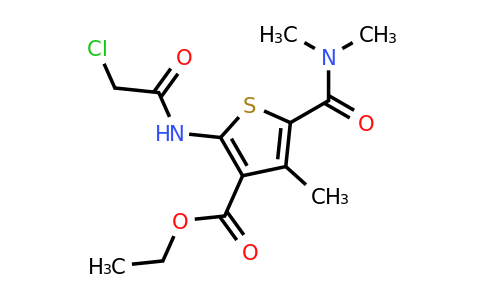 CAS 546116-25-0 | ethyl 2-(2-chloroacetamido)-5-(dimethylcarbamoyl)-4-methylthiophene-3-carboxylate