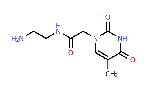 CAS 546145-03-3 | N-(2-Aminoethyl)-2-(5-methyl-2,4-dioxo-3,4-dihydropyrimidin-1(2H)-yl)acetamide