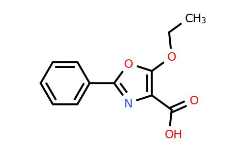 CAS 54644-12-1 | 5-Ethoxy-2-phenyl-1,3-oxazole-4-carboxylic acid