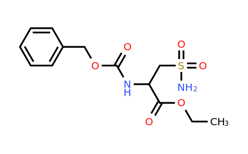 CAS 5466-60-4 | ethyl 2-{[(benzyloxy)carbonyl]amino}-3-sulfamoylpropanoate