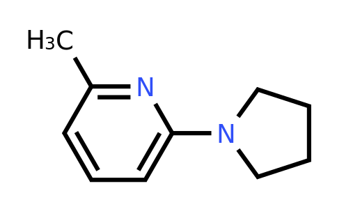 CAS 54660-07-0 | 2-methyl-6-(pyrrolidin-1-yl)pyridine