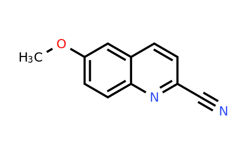 CAS 5467-79-8 | 6-Methoxyquinoline-2-carbonitrile