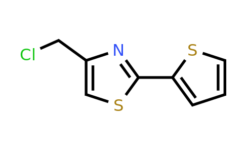 CAS 54679-16-2 | 4-(chloromethyl)-2-(thiophen-2-yl)-1,3-thiazole