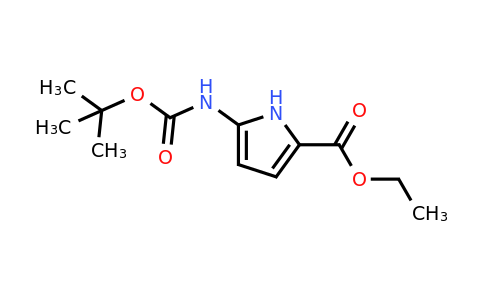 CAS 547762-37-8 | Ethyl 5-((tert-butoxycarbonyl)amino)-1H-pyrrole-2-carboxylate