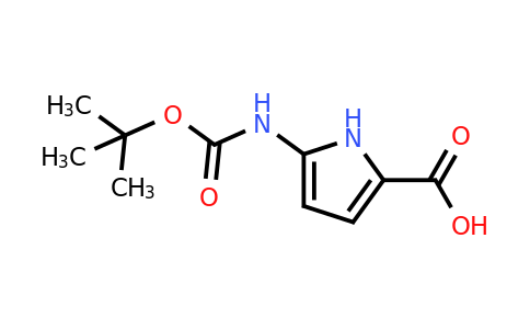 CAS 547762-39-0 | 5-((tert-Butoxycarbonyl)amino)-1H-pyrrole-2-carboxylic acid