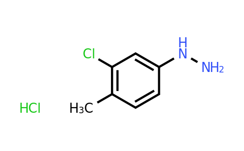 CAS 54812-56-5 | (3-chloro-4-methylphenyl)hydrazine hydrochloride