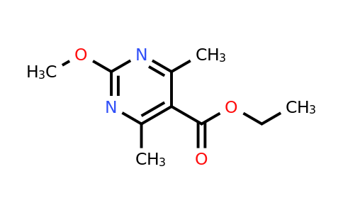 CAS 548773-11-1 | Ethyl 2-methoxy-4,6-dimethylpyrimidine-5-carboxylate