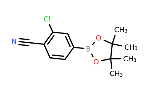 CAS 548797-51-9 | 2-Chloro-4-(4,4,5,5-tetramethyl-1,3,2-dioxaborolan-2-YL)benzonitrile